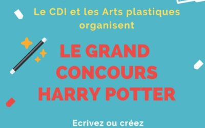 Concours Harry Potter CDI – Arts plastiques