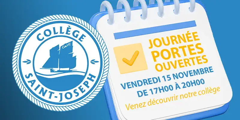 JOURNÉE PORTES OUVERTES VENDREDI 15 NOVEMBRE DE 17H00 À 20H00